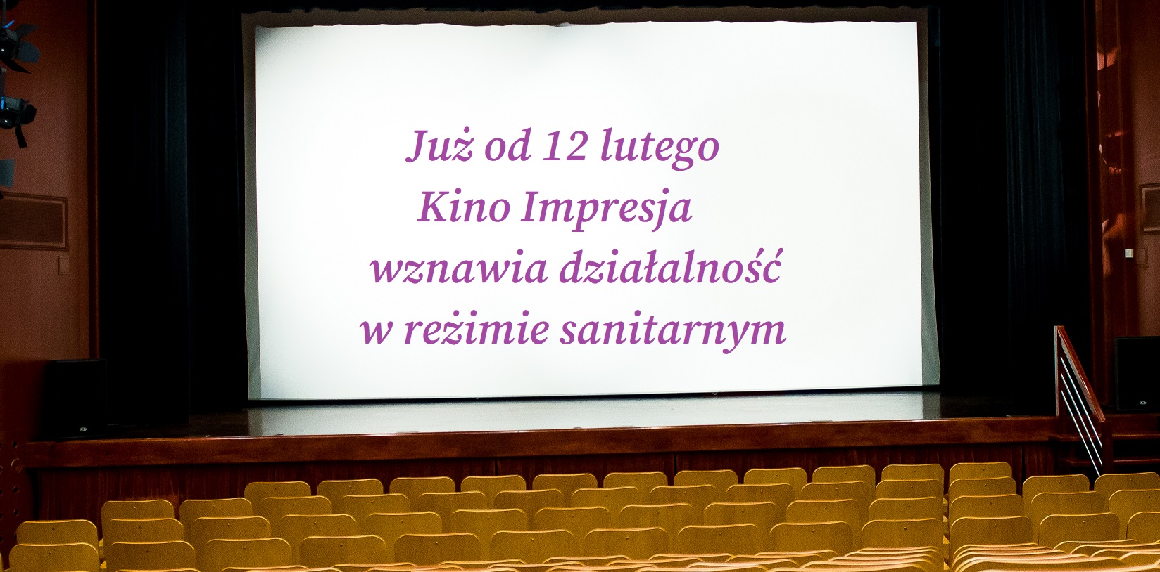 Kino wznawia działalność